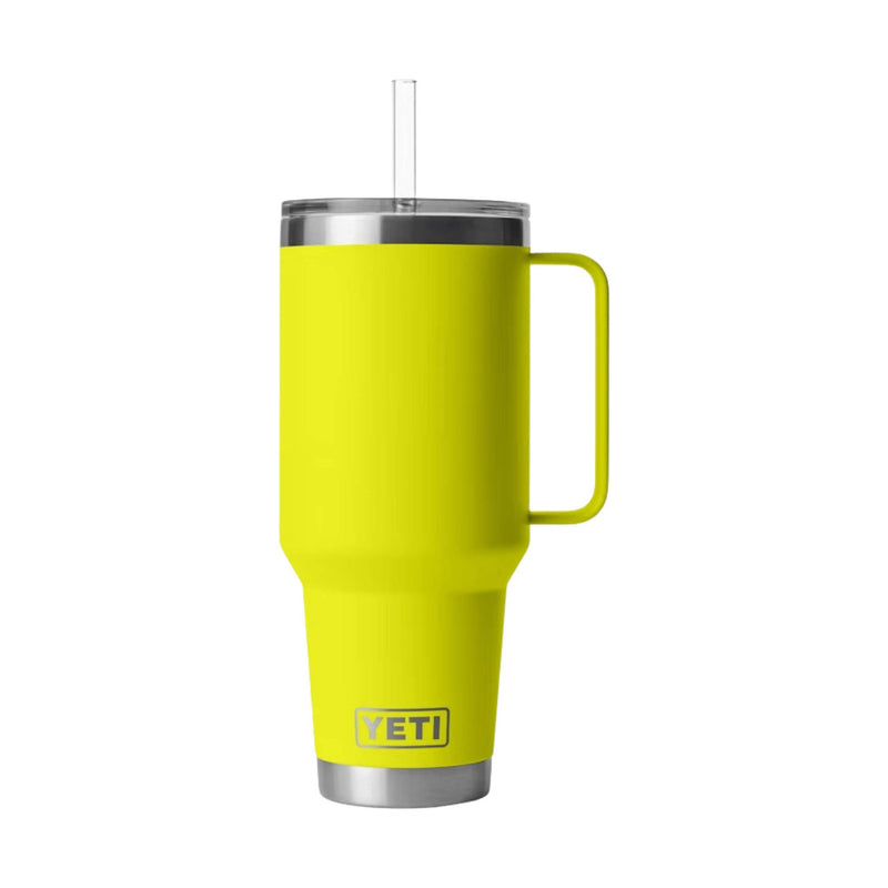 YETI Rambler 42 oz Straw Mug - Firefly Yellow